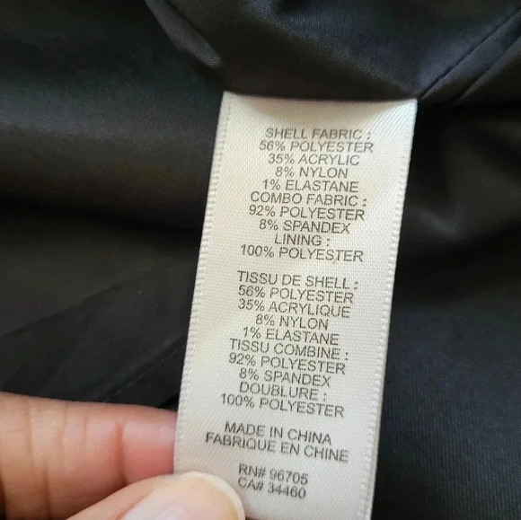 Rebecca Taylor V-Neck Snake Textured Bodice Jacquard Dress(8) - Picture 12 of 13